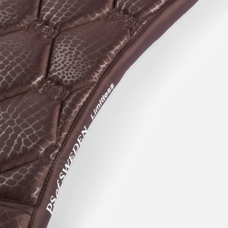 PS Of Sweden Desert Dressage Saddlepad - Coffee-2